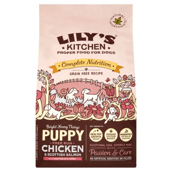 Puppy Chicken & Salmon Dry Food 2.5kg